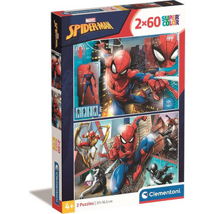 Clementoni Supercolor Marvel Spider-Man 2x60pcs