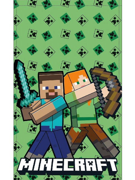 Minecraft Battle Παιδική Πετσέτα Χεριών και Προσώπου 30x50 εκ