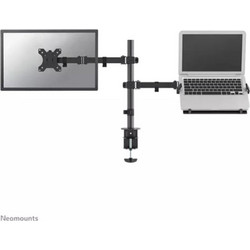 Βάση Monitor/Laptop Επιτραπέζια Neomounts FPMA-D550NOTEBOOK Μονού Βραχίονα με Πλήρη Κίνηση για Οθόνη έως 8Kg