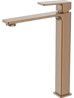 Karag Delos Rose Gold Αναμεικτική Μπαταρία Νιπτήρα Ροζ Χρυσή Ψηλή FV11C299H-RG