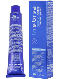 Inebrya Bionic Color 9/3 Very Light Blonde Golden Μόνιμη Βαφή Μαλλιών Χωρίς Αμμωνία 100ml