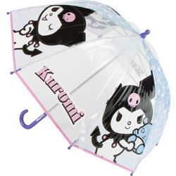 Hello Kitty Kuromi Παιδική Διάφανη Ομπρέλα Διαμέτρου 71 cm