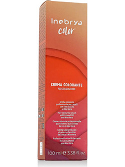 Inebrya Color 7.7 Ξανθό Πράσινο Σαντρέ Μόνιμη Βαφή Μαλλιών 100ml