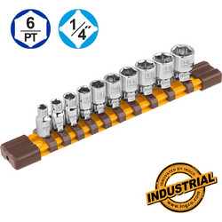 INGCO Καρυδάκια 1/4" Σετ 10 τεμ.HKTS14103