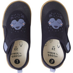 Bobux Nook Howl Χειμερινές Παιδικές Παντόφλες Navy Μπλε BQ10759DBYCA
