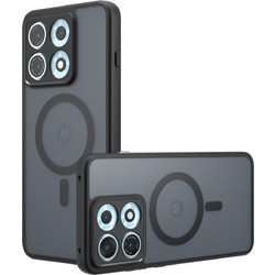 Techsuit PureFrost MagSafe Θήκη Μαύρο (Motorola Edge 70 Max)