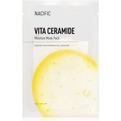 Nacific Vita Ceramide Moisture Sheet Μάσκα Προσώπου για Ενυδάτωση & Λάμψη με Ceramides 1τμχ