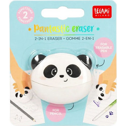 Γόμα Legami 2 Σε 1 Για Μολύβι Και Στυλό Panda