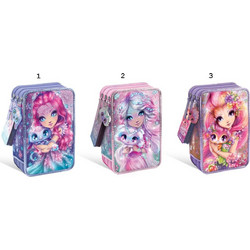 Nebulous Stars 3-Tier Pencil Case-3 Σχέδια (12606)