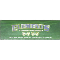 Χαρτάκια στριφτού ELEMENTS UNREFINED REGULAR SIZE (ΜΕ 50 ΑΚΑΤΕΡΓΑΣΤΑ ΦΥΛΛΑ)