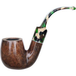 SAVINELLI CAMOUFLAGE 614 SMOOTH DARK BROWN 9mm πίπα καπνού (P404LMS-9) 614P404LMS9