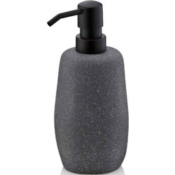 Δοχείο Κρεμοσάπουνου Roda 23676 Φ7,5x18cm 200ml Grey Kela Τσιμέντο