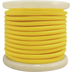 EL330004 | EL330004 | Textile Cable 2x0.75mm ρολό 10mt - Κίτρινο