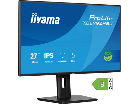 iiyama XB2792HSU-B1 IPS Monitor 27" 1920x1080 FHD 120Hz 3ms