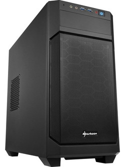 Sharkoon V1000 RGB Gaming Micro Tower Κουτί Υπολογιστή με Πλαϊνό Παράθυρο