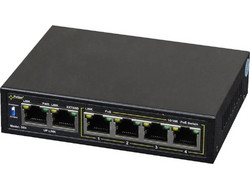 Pulsar S64 Unmanaged L2 Switch με 6 Θύρες Ethernet 100Mbps