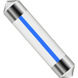 VenCore 3216-10127 - C5W Festoon 39mm - Λάμπα LED Σωληνωτή για Βάση C5W 39mm Festoon 1 Filament LED 0.40W 120 Lumen 12 Volt Blue