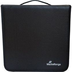 Φορητή Θήκη CD MediaRange Media for 400 discs Synthetic Leather Black (MRBOX95)