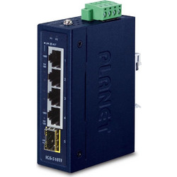 Planet IGS-510TF Unmanaged L2 Switch με 4 Θύρες Ethernet 1000Mbps και 1 SFP θύρα