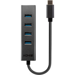 Lindy 43325 USB Hub 3.1 USB-C με 4 Θύρες USB-A