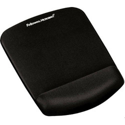Fellowes Plush Touch Wrist Rest Black Small