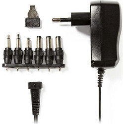 Universal Τροφοδοτικό Nedis ACPA006 AC Power 3/4.5/5/6/7.5/9/12 VDC, 0.6 A
