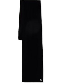 CALVIN KLEIN CK FINE RIB KNITTED ΚΑΣΚΟΛ LV04F8099G-UB1-BLACK