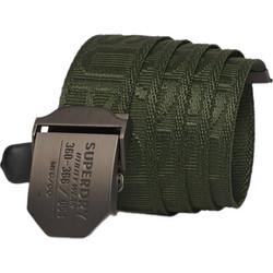 Superdry Workwear Webbing Ανδρική Ζώνη Ιμάντας Πράσινη M9210121A-1KM