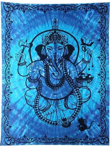 Κρεμαστά τοίχου (Tapestry) - Ριχτάρι - Ganesha Υλικο: βαμβάκι Διαστάσεις: 39 x 29 x 0.3 cm