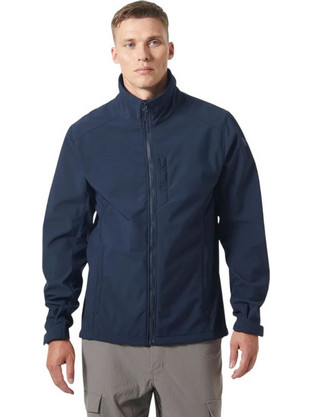 Helly Hansen Paramount Αθλητικό Ανδρικό Μπουφάν Χειμωνιάτικο Softshell Navy Μπλε 62915-597