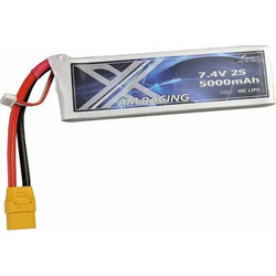 Amewi AMX Racing Μπαταρία Li-Po 7.4V 5000mAh 40C 2S XT90 για Τηλεκατευθυνόμενο