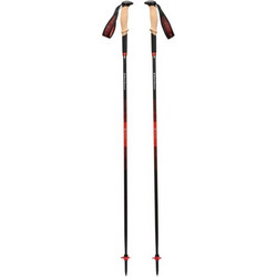 Black Diamond Trekking Poles Pursuit Carbon Z (anthracite/orange, 1 pair, 125 cm)