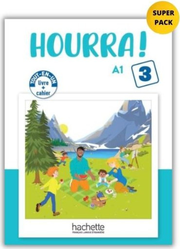 HOURRA! MINI 3 SUPER PACK (LIVRE + CAHIER + PLUS + CADEAU SURPRISE)