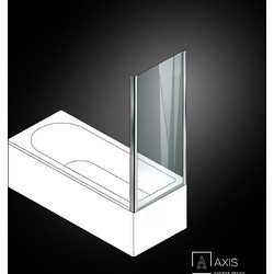 S.PANEL BATH 70 (67-69εκ) AXIS CLEAR