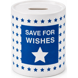 Κεραμικός Κουμπαράς Save for Wishes 14-2609-002