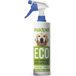 Mad Pet εντομοαπωθητικό Eco Spray Φροντίδας οικολογική σύνθεση 500ml