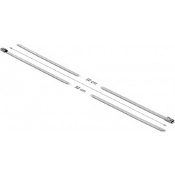 DELOCK 18770 - Ανοξείδωτα δεματικά καλωδίων 500 x 4,6 mm, 10 τεμάχια