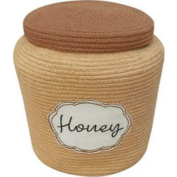 Καλάθι αποθήκευσης Honey Pot Lorena Canals 67% βαμβάκι, 33% ίνες ανακυκλωμένου πολυεστέρα O28 x 27 εκ