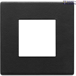 Plate 2M leather Black Forest