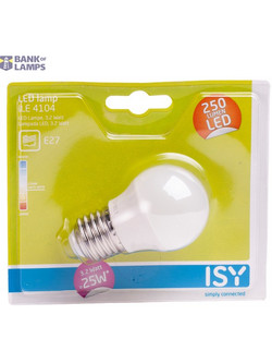 LED Bulb E27 3.2W P45 2700K 250lm FR