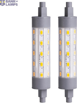 LED R7S 6.5W 3000K 806lm 118mm 2x1