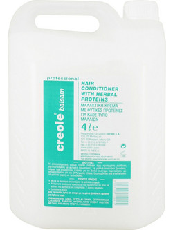 Creole Balsam Hair Conditioner για Επανόρθωση 4lt