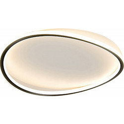 Φωτιστικό Οροφής LED Μαύρο 3CCT Dimmable by Remote Control 42W 3800lm