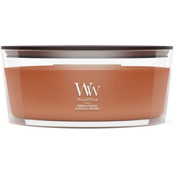 WoodWick Pumpkin Praline Wax Candle Ellipse Brown - 1 pc