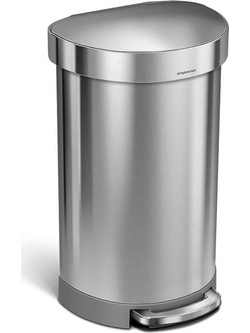 Simplehuman semi-round pedal bin 45L (CW2030)