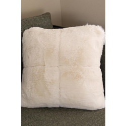 1060008 Διακοσμητική Μαξιλαροθήκη Pad Faux Fur (45x45) 1100gsm διπλής όψεως Royal Carpet - 45 x 45 cm