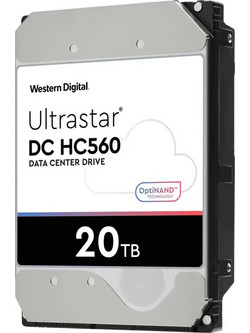 Western Digital Ultrastar 20TB HDD Σκληρός Δίσκος 3.5" SAS 3 7200rpm με 512MB Cache