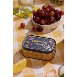 Bistro Bordeaux Grape Φυτικό Κερί σε μεταλλικό δοχείο-κονσέρβα 127gr