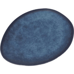 Σετ 6 τεμ. - DARK BLUE ΠΙΑΤΟ ΦΡΟΥΤΟΥ ΟΒΑΛ ΚΕΡΑΜΙΚΟ 20X18CM 00753/LL