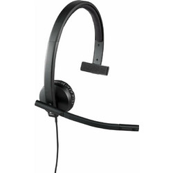 Logitech H570e Mono On Ear Multimedia Ακουστικά με μικρόφωνο και σύνδεση USB-A 981-001426